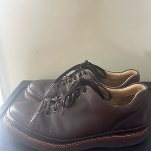Men’s 11M Samuel Hubbard Fast Sneakers Brown Real Leather Shoes / Vibram Sole